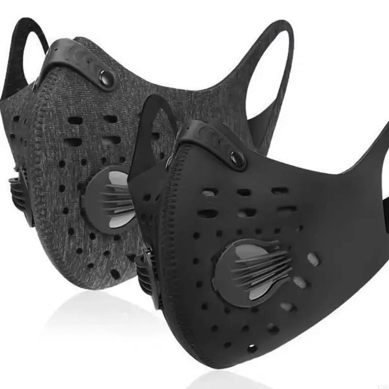 Filters Reusable Antidust Unisex Mouth Face Filter Breathable Earloop Smokes Pollen for Outdoor Cycling,Sport K1KF