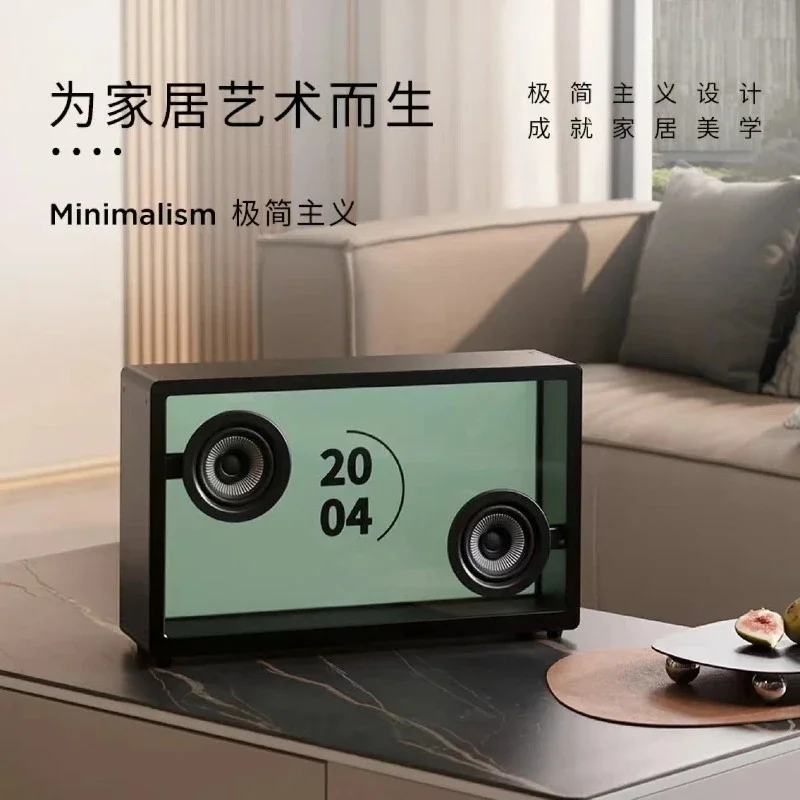 مكبر صوت كلمات عائم شفاف، ستيريو لسطح المكتب المنزلي