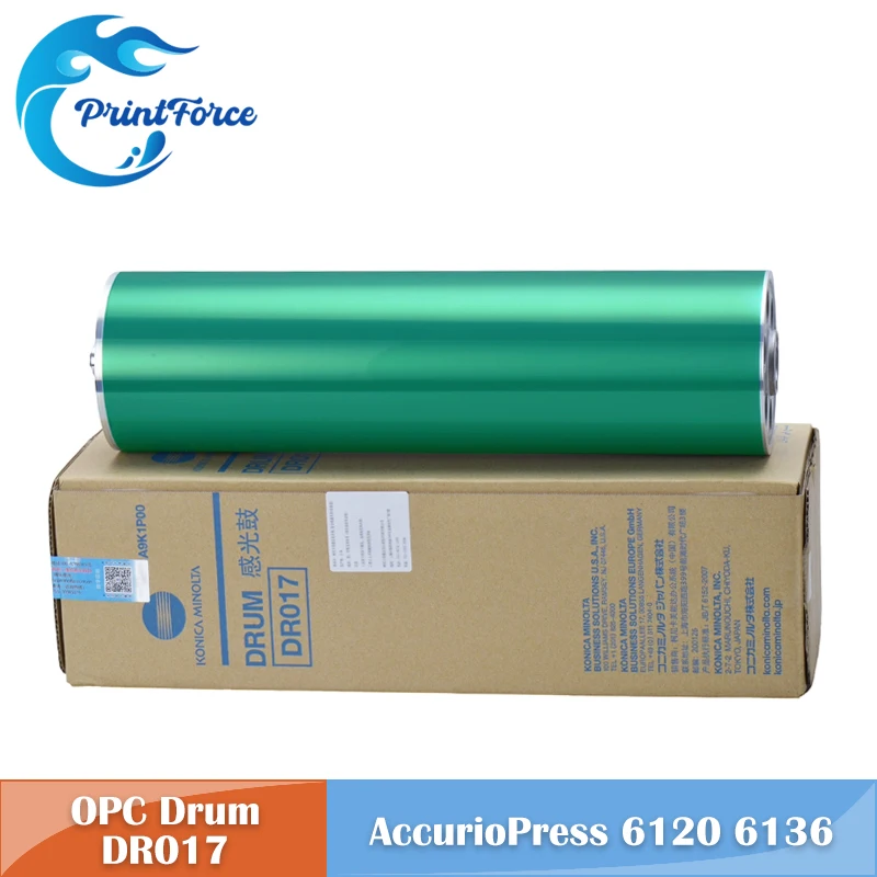 

A9K1P00 DR017 DR-017 Оригинальный цилиндрический барабан OPC для Konica Minolta AccurioPress 6120 6136 6136P
