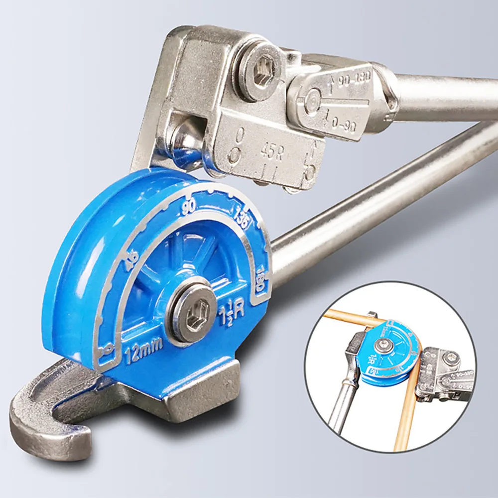8-22mm Stainless Steel Pipe Bender, Seamless, White Steel Pipe, Manual Air Conditioning