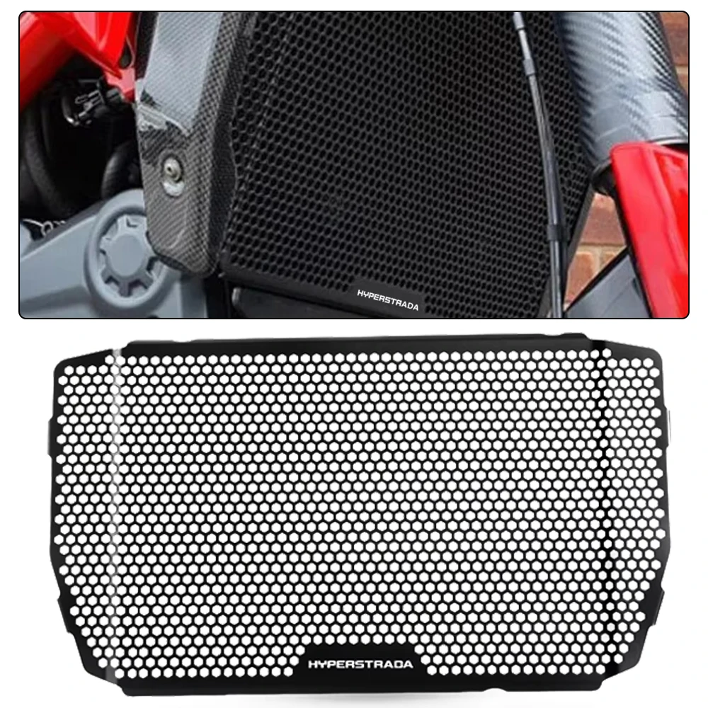 

New Radiator Guard Protection Grille Cover Parts For Ducati Hypermotard 821 939 SP 2013 2014 2015 2016 2017 2018 Hyperstrada939