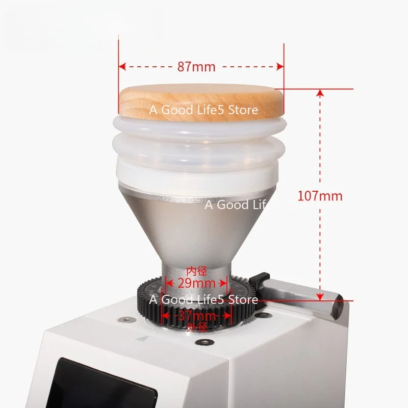 For Lika Grinder Air Blowing Bean Compartment, Suitable for P16 P22 Single Dose Bean Compartment Residual Powder Cleaning