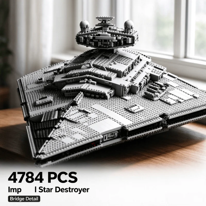New Arrival 4784PCS UCS Imperial Star Destroyer MOC Building Blocks Bricks Toy Set - Super Great Birthday Gift