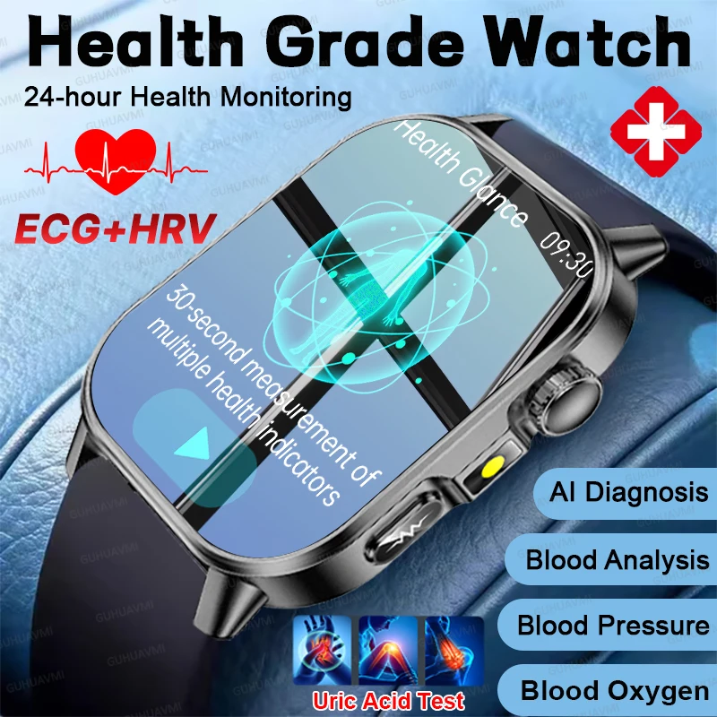 

Новые смарт-часы 2026 Fit 3 с ИИ для здоровья: ЭКГ+PPG, анализ крови, липидов, мочевой кислоты, Bluetooth-звонки для iOS
