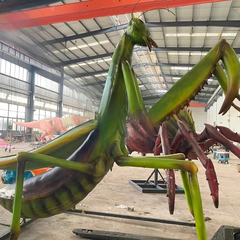 Animated theme park world insect animation model automatically