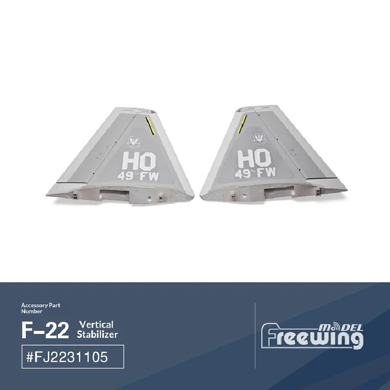 Freewing 80mm F-22 Raptor Replacement Parts Fuselage Wing Landing Gear Strut Edf Unit Servos Epo Foam