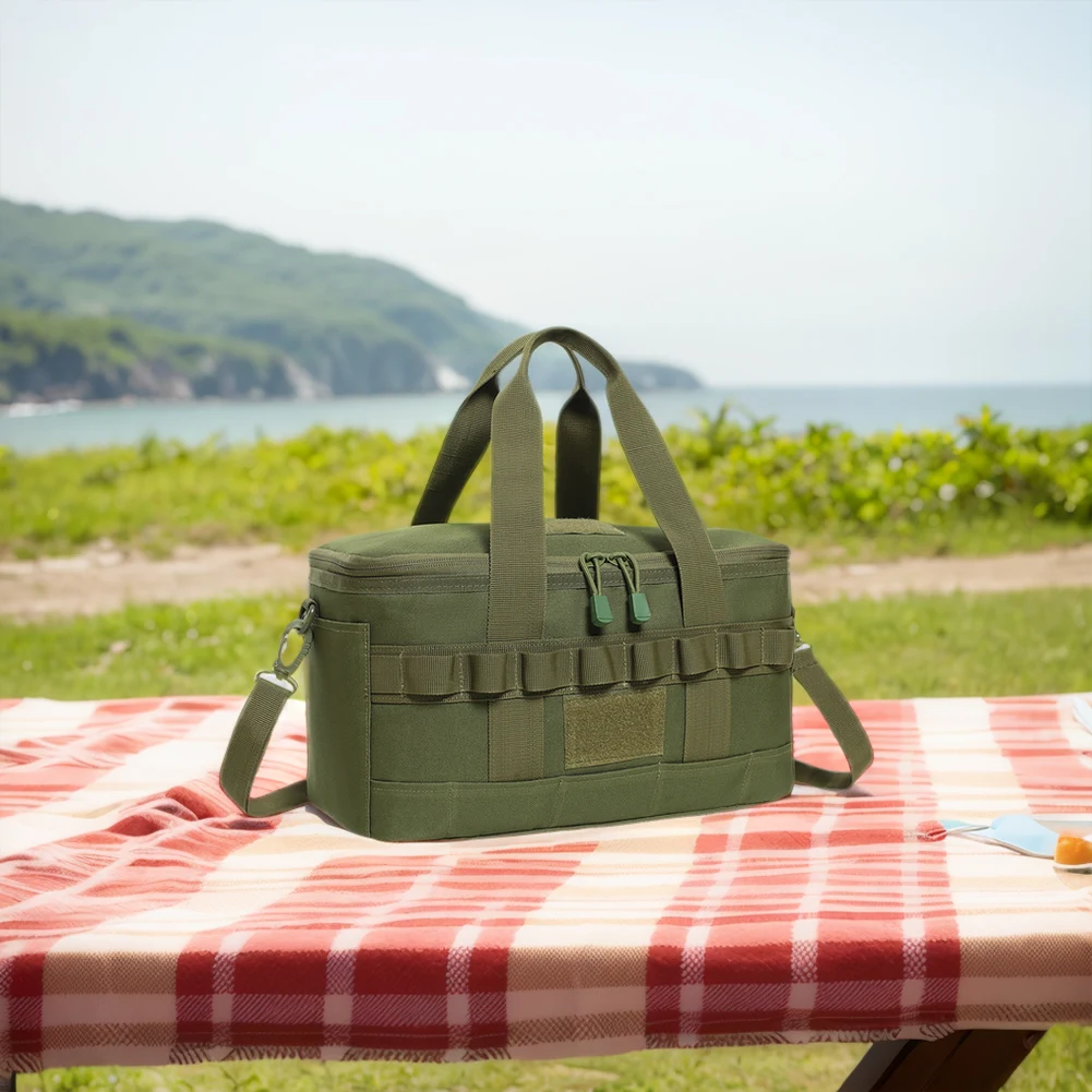 Outdoor Heavy Duty Lunch Bag Insulated Thermal Cooler Bag Camping Cooler for Camping Picnic Beach Work Trip