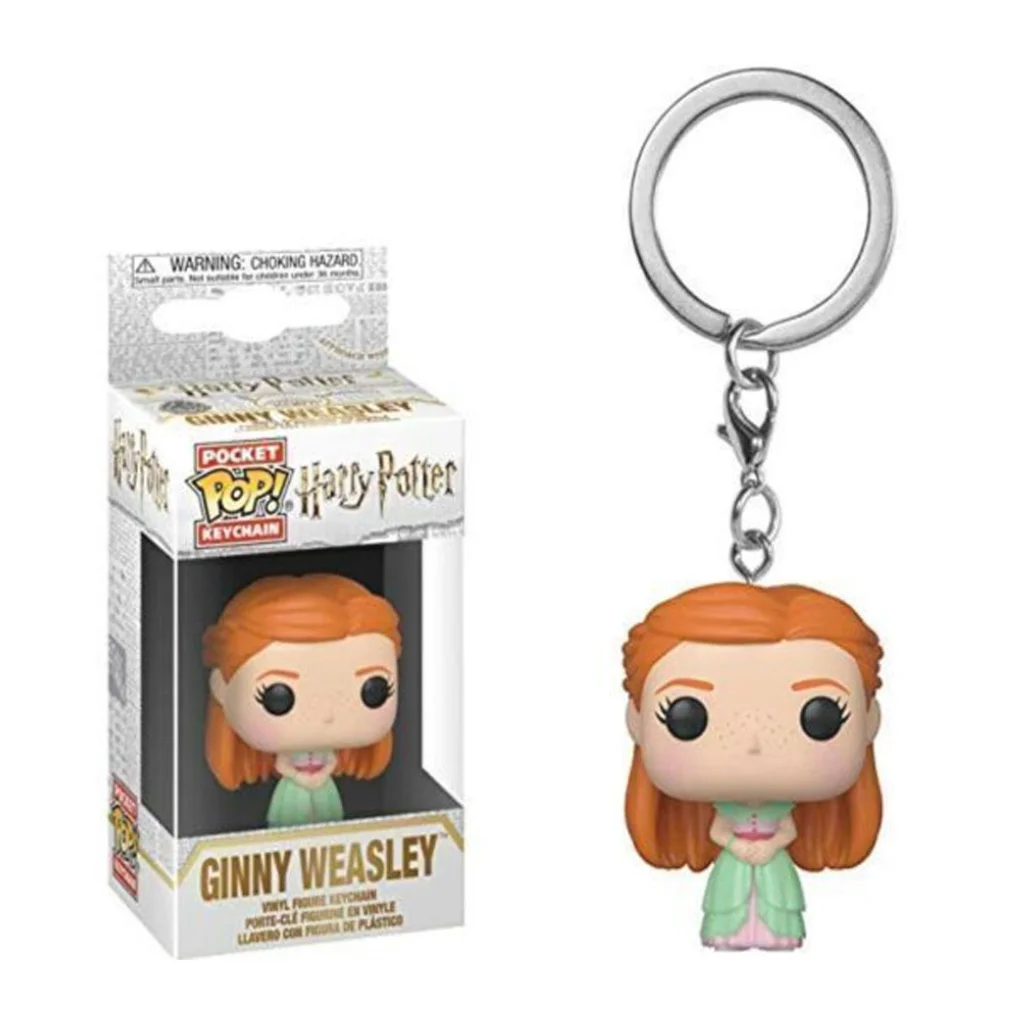 Funko Pop Harri Potter Luna Lovegood llavero 4cm colección vinilo figura juguetes para niños bolsillo Pop llavero regalo de cumpleaños