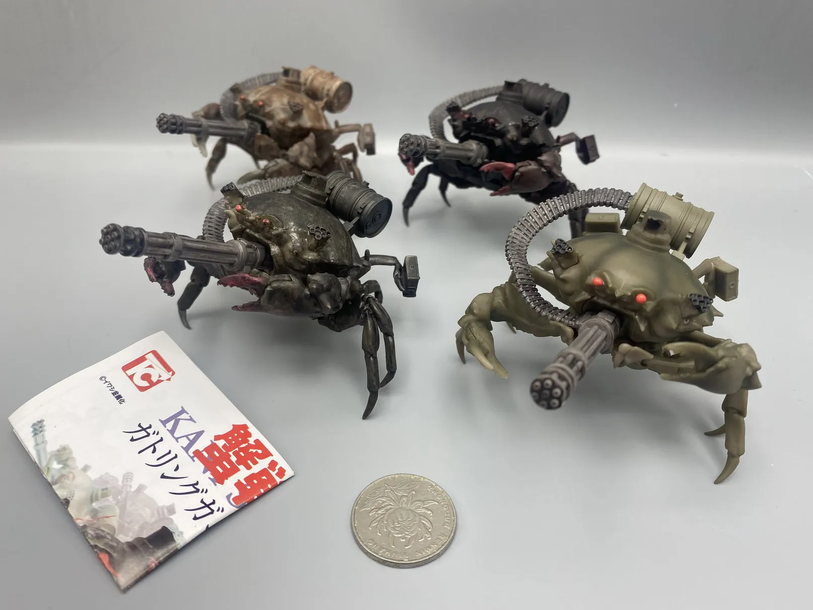 

BANDAI Legitimate Crab Chariot Crab Gatling Crab War Machine Cyberstyle Miniaturized Model Ornaments Twisted Egg Stock