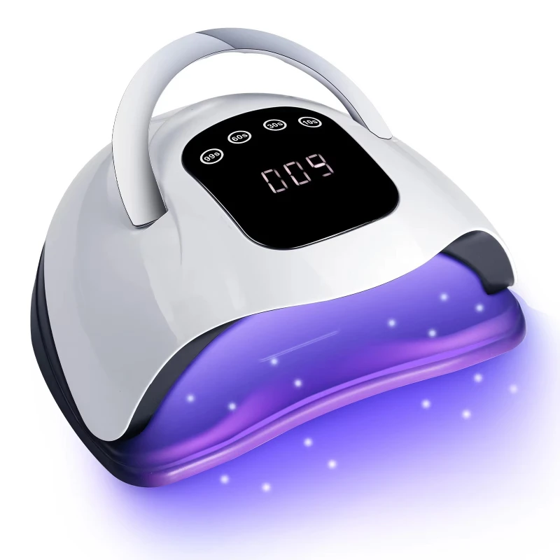 

Wholesale Powerful 320W Dual Light Emitting Diode UV Light Low Price SunX19 Max Nail Light Nail Care Dryer
