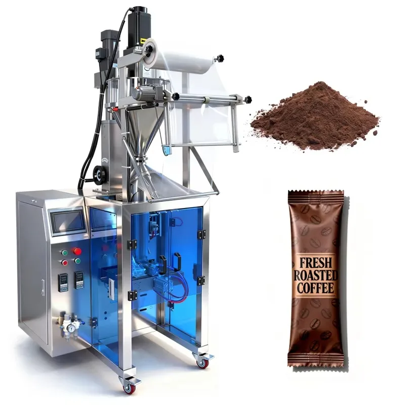 

Автоматическая упаковочная машина для малого бизнеса: кофе, матча, порошок, мука, рис – многофункциональная машина для фасовки и упаковки