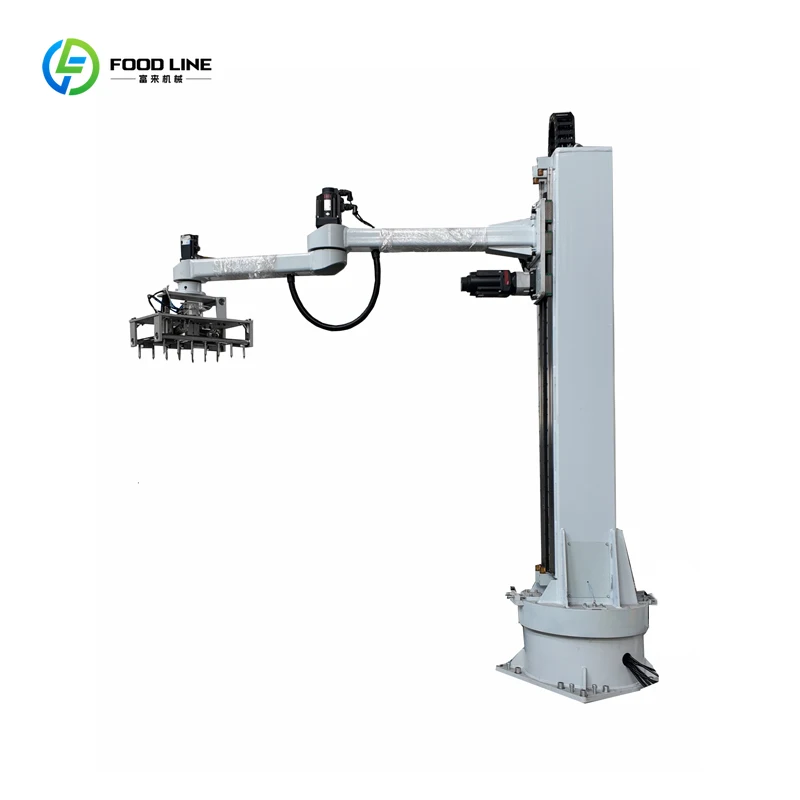 Custom Single Column Palletizer Production Line for Bag Handling,Industrial Commercial Automatic Stacking Equipment Logistics