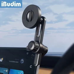 iBudim Car Display Screen Phone Holder Mount Universal Magnetic Cellphone Stand Car Screen Side Phone Support for iPhone MagSafe