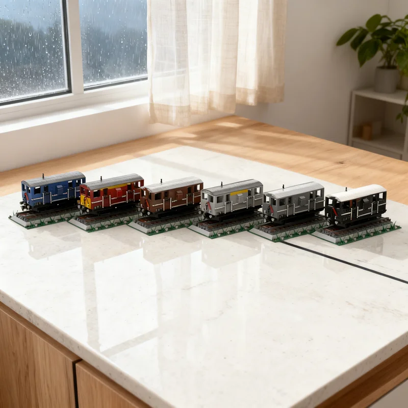 

5312pcs MOC PACK BR ZUV ZUA Shark Ballast Train Supplemental Model Building blocks Architecture toy Christmas gifts Brick Kids