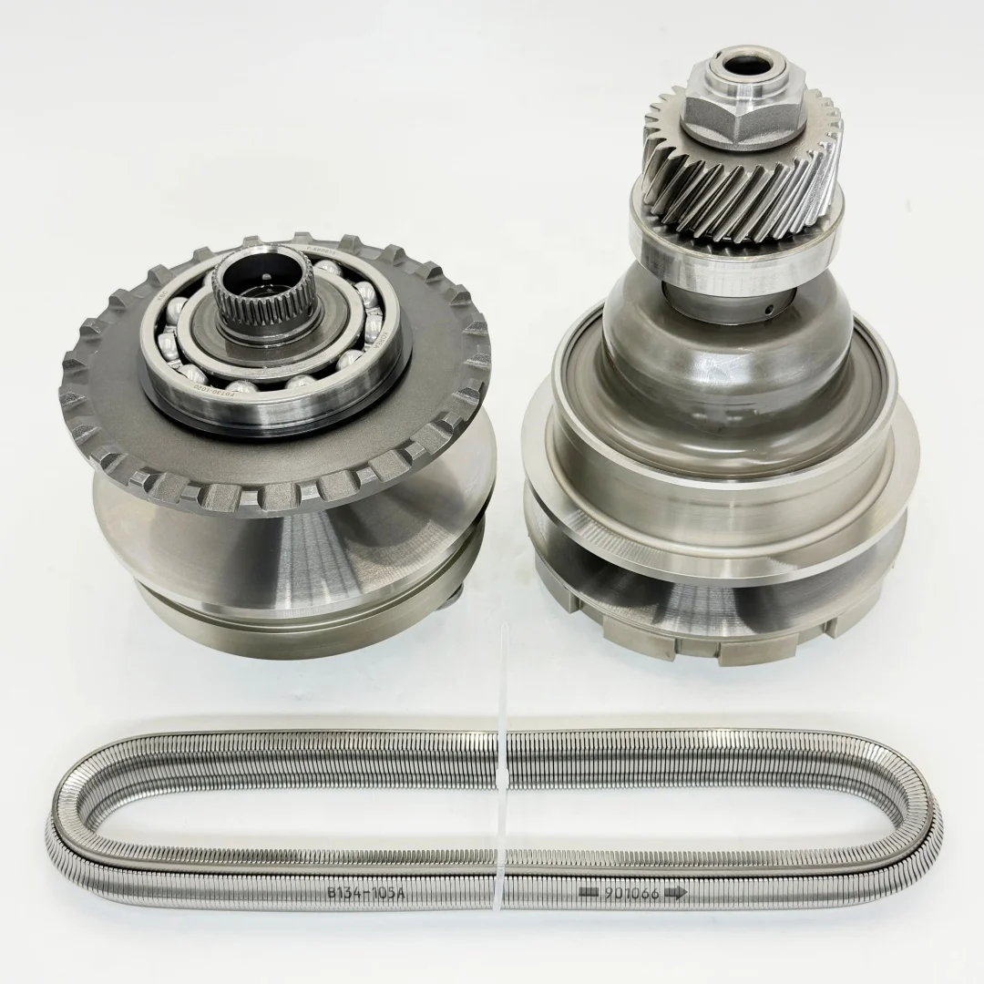 CVT Automatic Transmission Sprocket Assembly with Chain JF011 JF011E RE0F10A 901066 901047 Compatible with Nissan Mitsubishi Ren