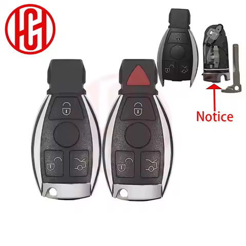 Smart car key replacement Case For Mercedes Benz NEC C E R S CL GL SL CLK SLK Old Type With Battery Holder Car Key Shell
