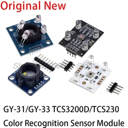 GY31 GY33 TCS34725 TCS230 TCS3200 Color recognition sensor Color recognition module for arduino DIY Module DC 3-5V Input