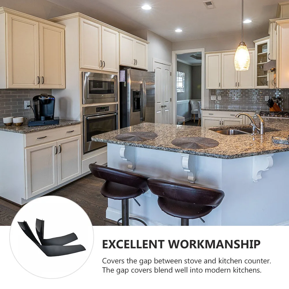 2 قطعة شريط فجوة مضاد للزيت قسط موقد عداد غطاء الفجوة مقاومة درجات الحرارة العالية بصمة برهان المطبخ المدى حامي