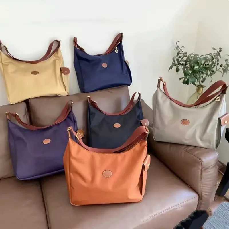 

Популярная сумка через границу, водонепроницаемая нейлоновая сумка-тоут большой вместимости, сумка через плечо, складная женская сумка