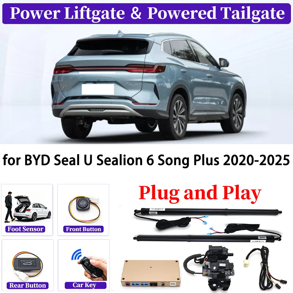 

for BYD Seal U Sealion 6 Song Plus 2020-2025 OEM Upgrade Car Automatic Power Liftgate Kit Smart Auto Electric Tailgate System