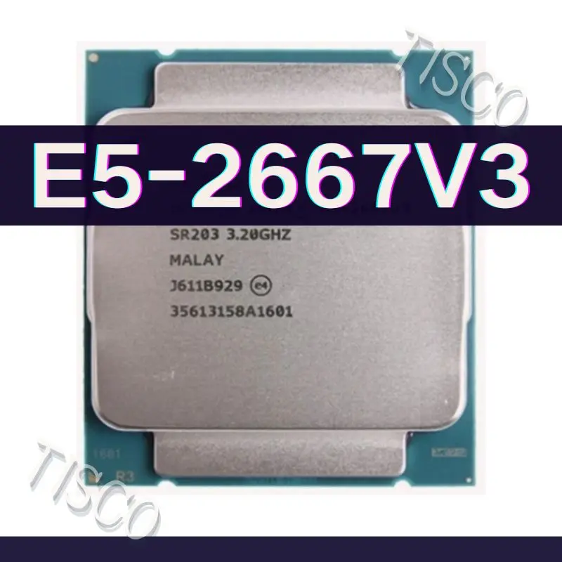 Xeon E5-2667V3 E5 2667v3 E5 2667 v3 3.2 GHz Eight-Core Sixteen-four-Thread 20M 135W LGA 2011-3