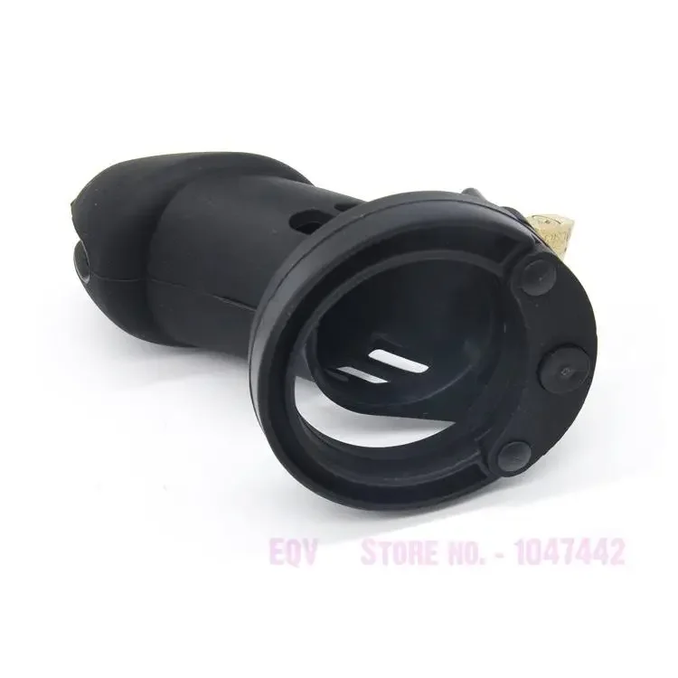 Penis cage 10*3.5cm silicone chastity cage 5 free stuck ring lockable chastity belt anel masculino cock ring sex toys for men.