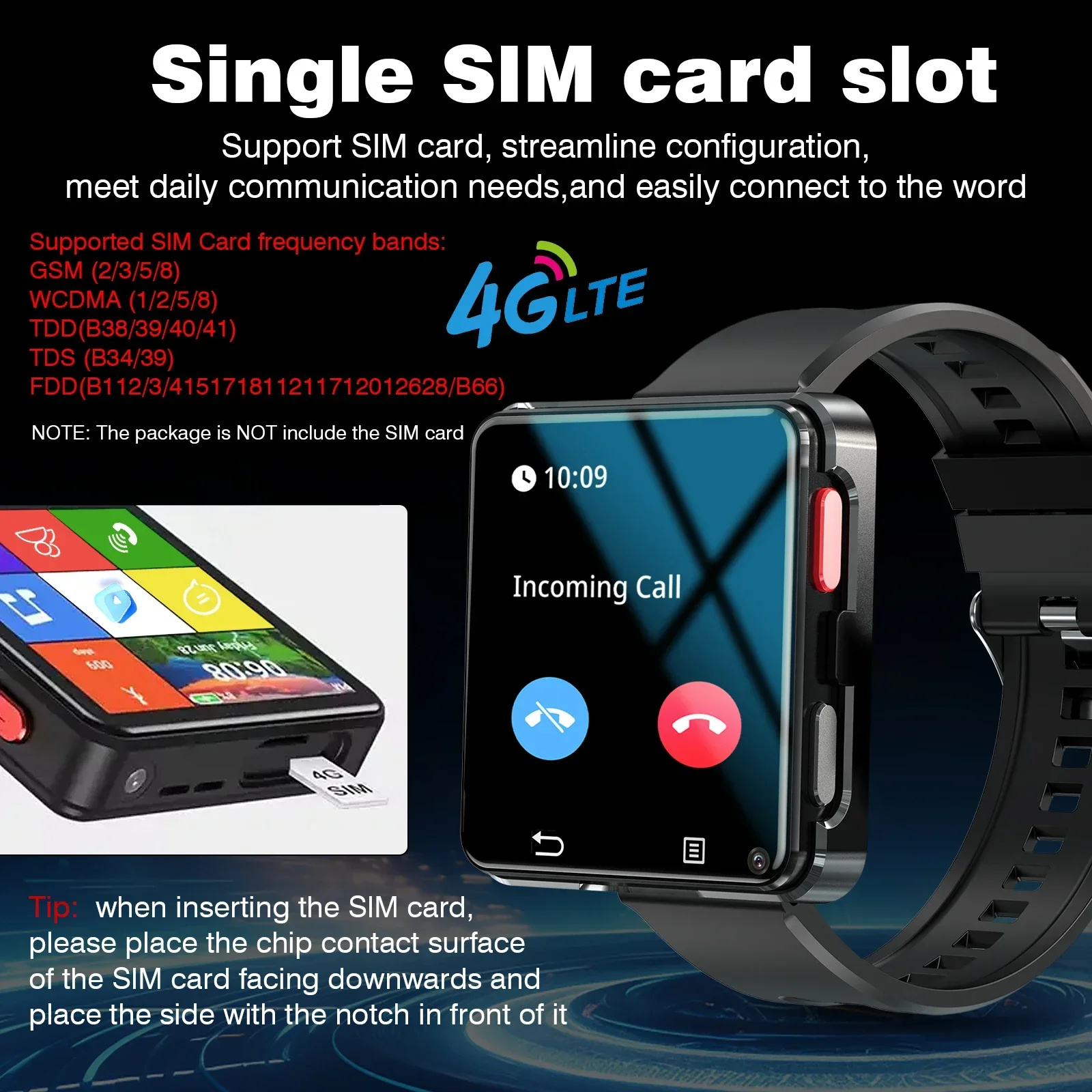 HOT Smart watch with multiple sports modes, can make and receive calls, message reminders