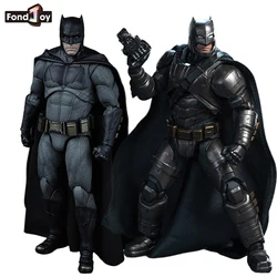 Fondjoy DC Heavy Armor Batman Movie Character Model Light Armor Big Batman 1/9 Action Figures 19cm Collect Ornaments Boy Gifts
