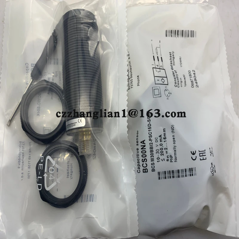 Interruptor do sensor de proximidade, BCS, M30B4I2-PSC15D-S04K, modelos completos, entrega rápida, novo