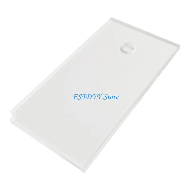 G6DE Ski Maintenance Scrapers Premium Acrylic Construction For Smooth Glides