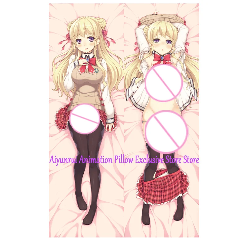 Anime Dakimakura Pillow Case Beautiful Girl  Sexy and Busty Beautiful Girl Double-Sided Halloween Decoration