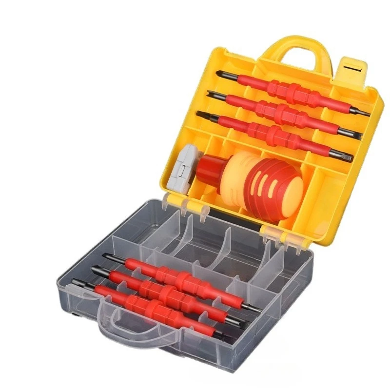 kit-de-tournevis-special-electricien-14-en-1-isole-antichoc-a-cliquet-bidirectionnel-embout-de-forme-speciale-pour-les-travaux-de-reparation-electrique