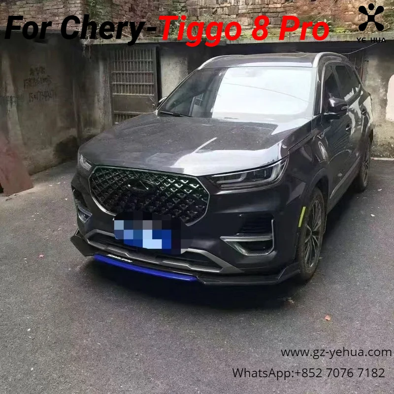 For Chery Tiggo 8 Pro 2021 2023 Modification  Front  Shovel Bumper Automobiles  Parts Body Refi Supplies Accesorios Para Auto