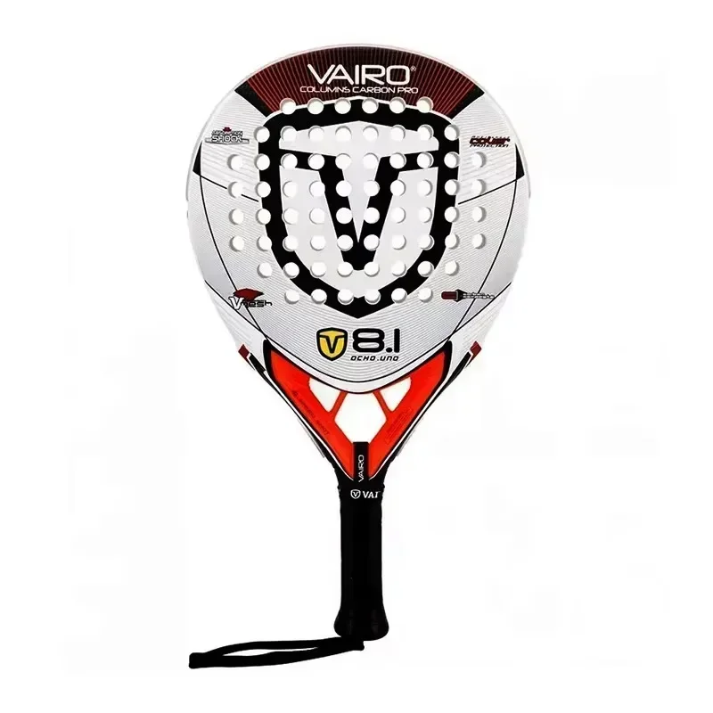 Professional Padel Tennis Racket, Soft Face, Carbon Fiber, Lightweight, Fashionable EVA Sports Equipment, High Quality, 2024