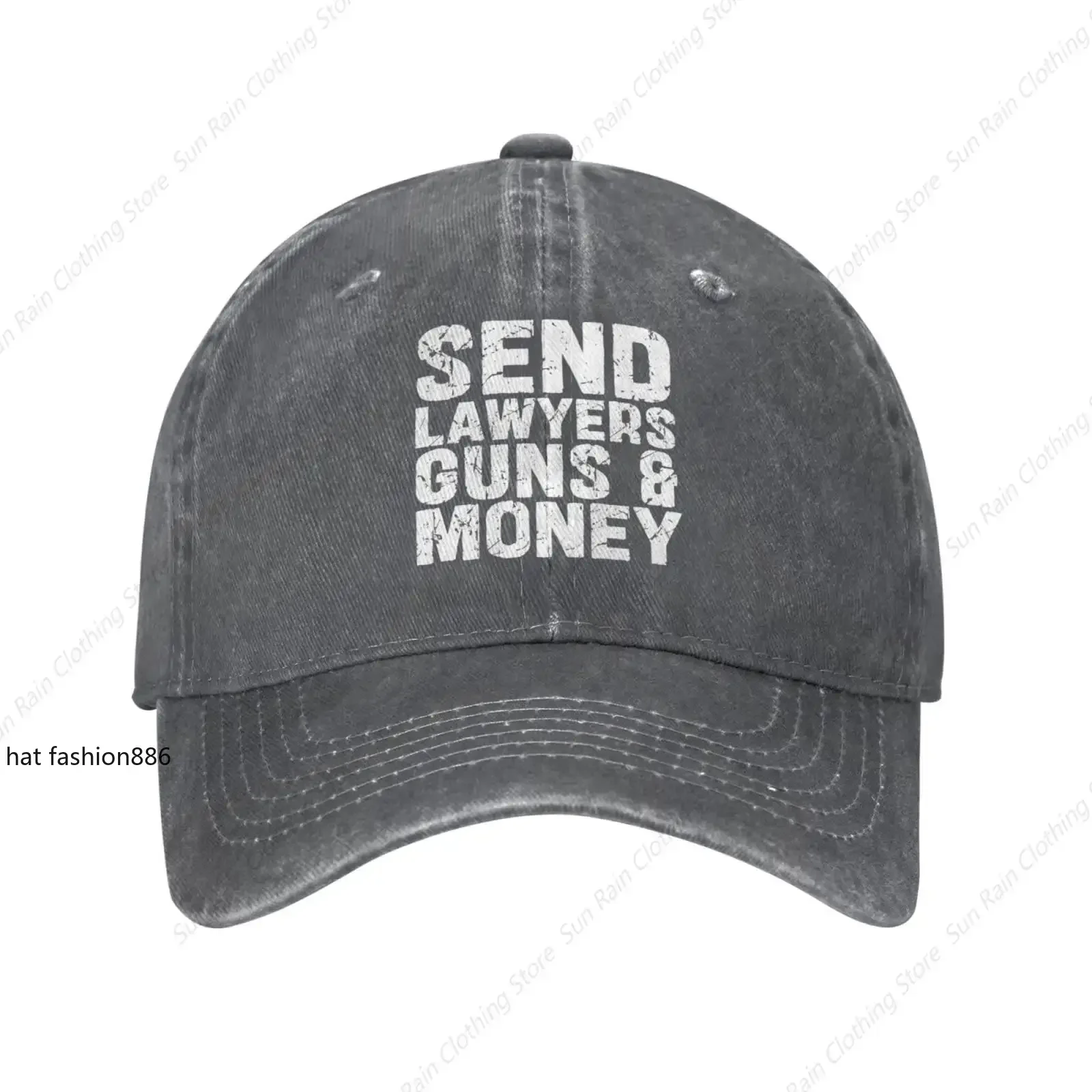 Send Lawyers Guns and Money Caps Men Women Baseball Cap Adjustable Trucker Hat Cowboy Hats