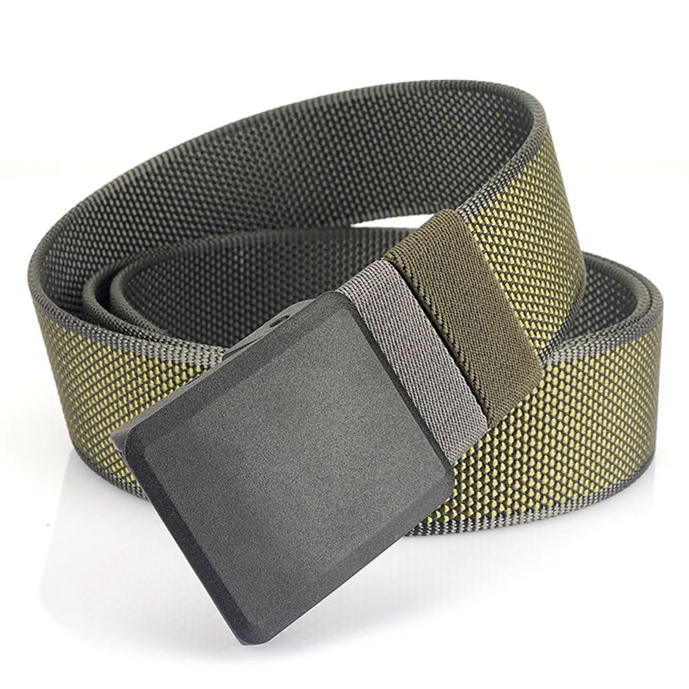 Männer Weibliche Gürtel Militär Nylon Verstellbaren Gürtel Männer Outdoor Reise Taktische Taille Gürtel mit Kunststoff Schnalle für Hosen – Detail 2