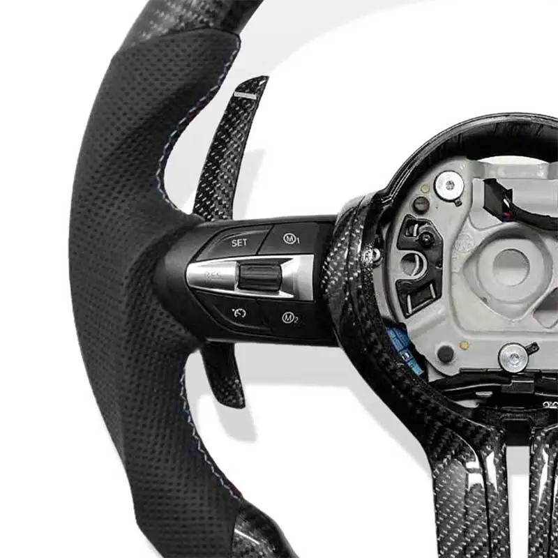 Carbon Fiber LED Steering Wheel for BMW F30 F10 F20 F11 F31 F34 F32 F33 F36 F22 F23 F46 F80 M3 M6 Steering Wheel Car Accessories