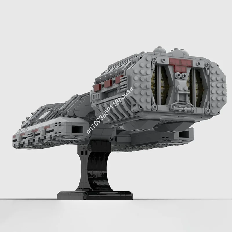2222 قطعة سلسلة غالاكسي Battlestar Galactica سفينة الفضاء نموذج Moc اللبنات التراص الطوب الإبداعية لعبة طفل هدية تعليمية