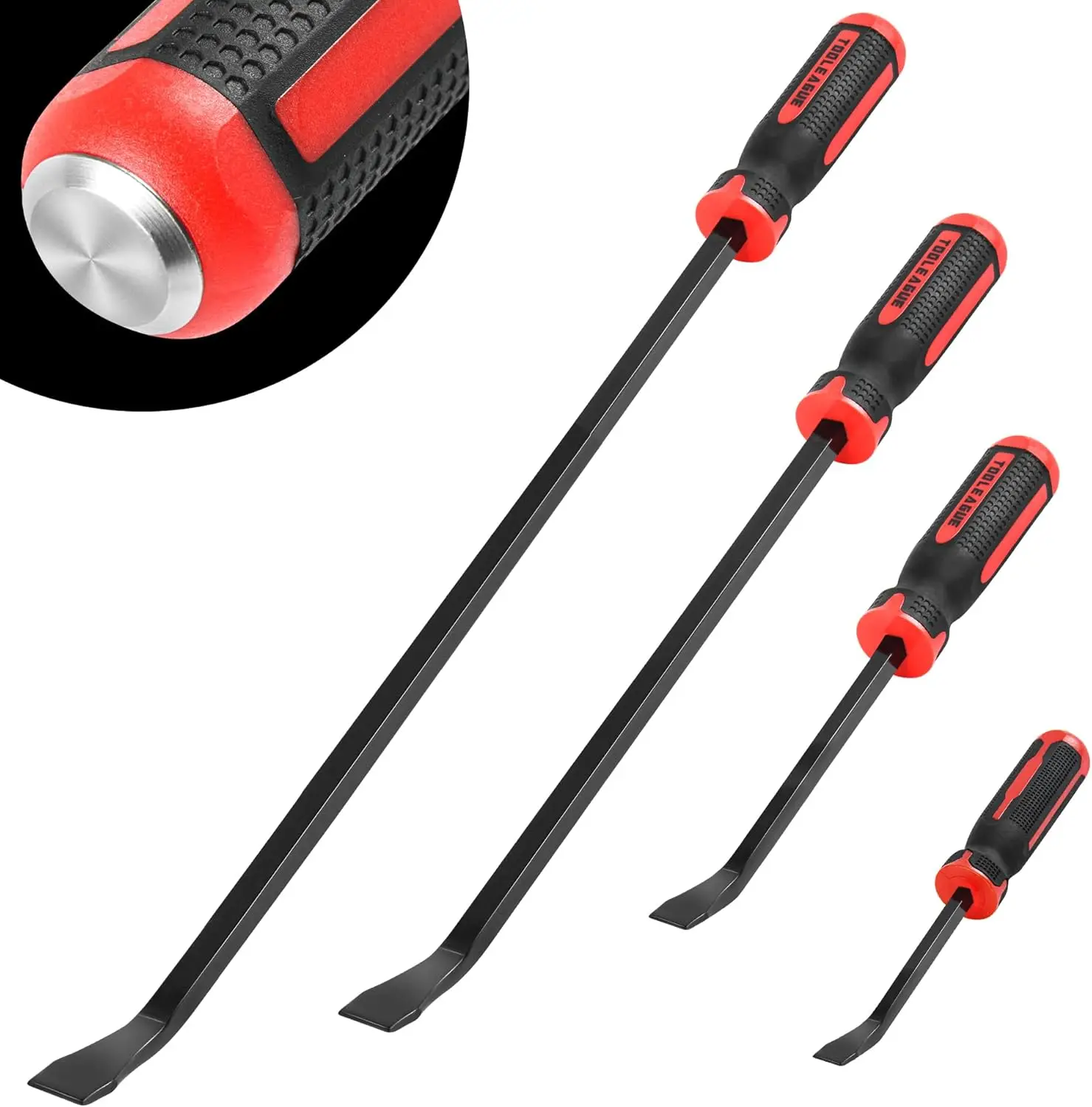 

Набор сверхпрочных монтиров из 4 предметов с ударной крышкой — автомобильные инструменты 8 дюймов, 12 дюймов, 18 дюймов, 24 дюйма черного и красного цвета