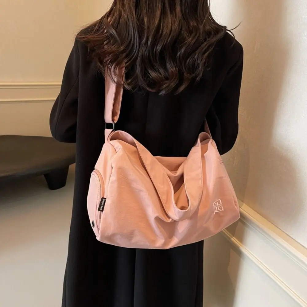 Bolsa tote de viagem multifuncional portátil, alta capacidade com bolso para sapatos, esportes, academia, fitness, yoga, mochila