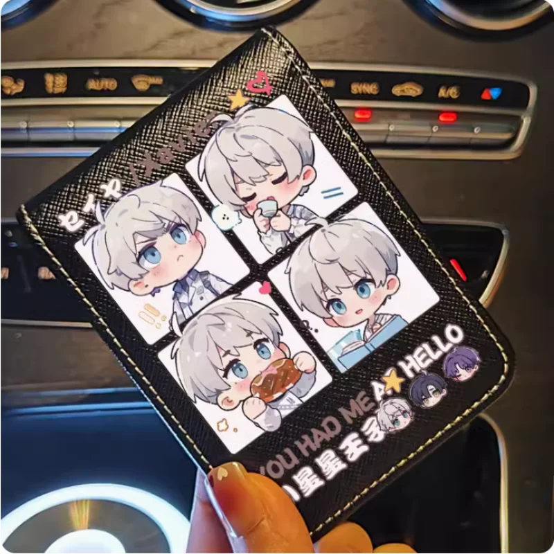 Anime Love and Deepspace Cartoon Fashion Wallets PU Purse Card Holder Money Bag Gift B869 Cosplay