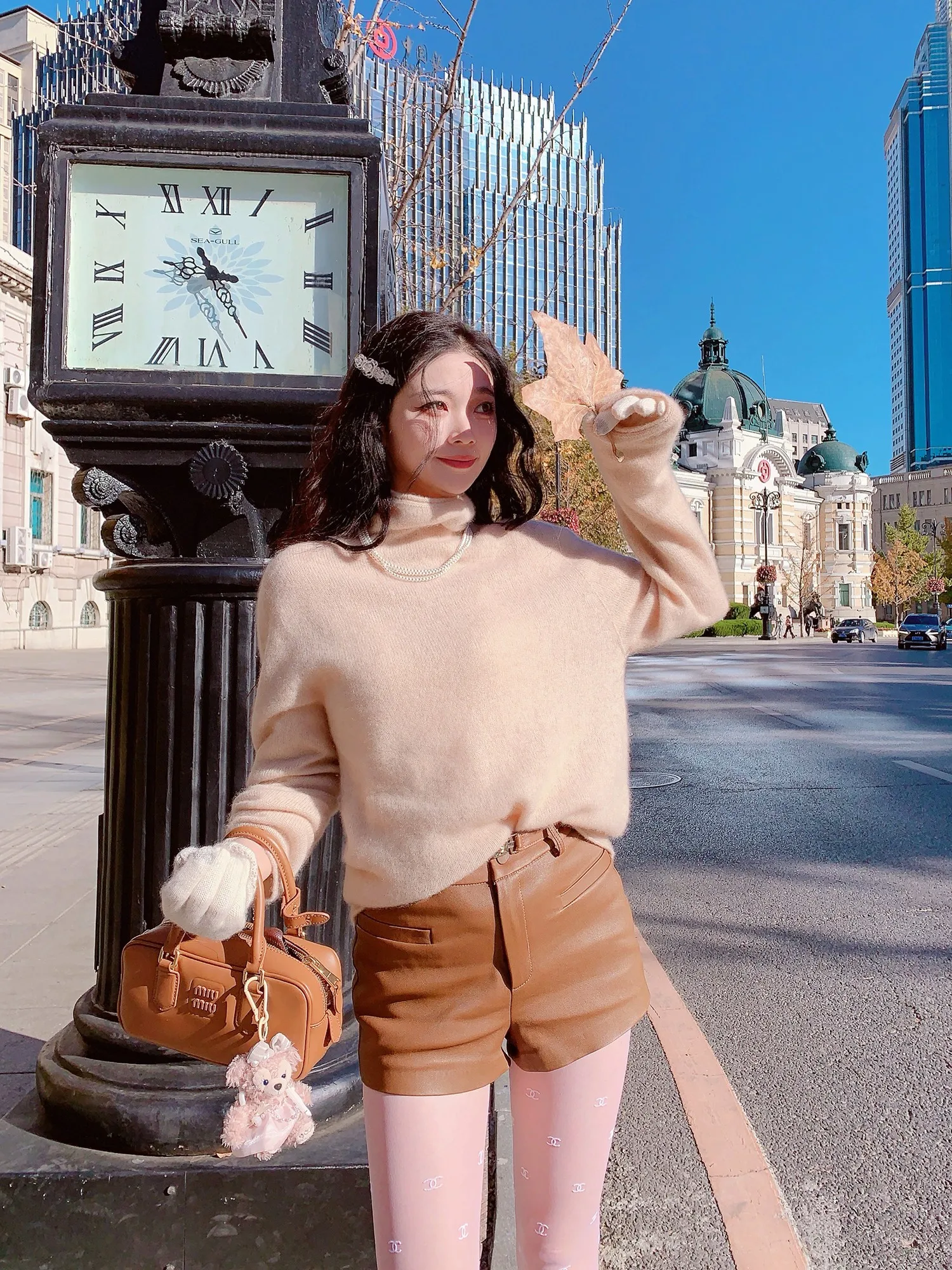 

Брюки MissLuxury Magic Legs из натуральной кожи, женские, облегающие, эластичные, с высокой талией, в американском стиле, повседневные...