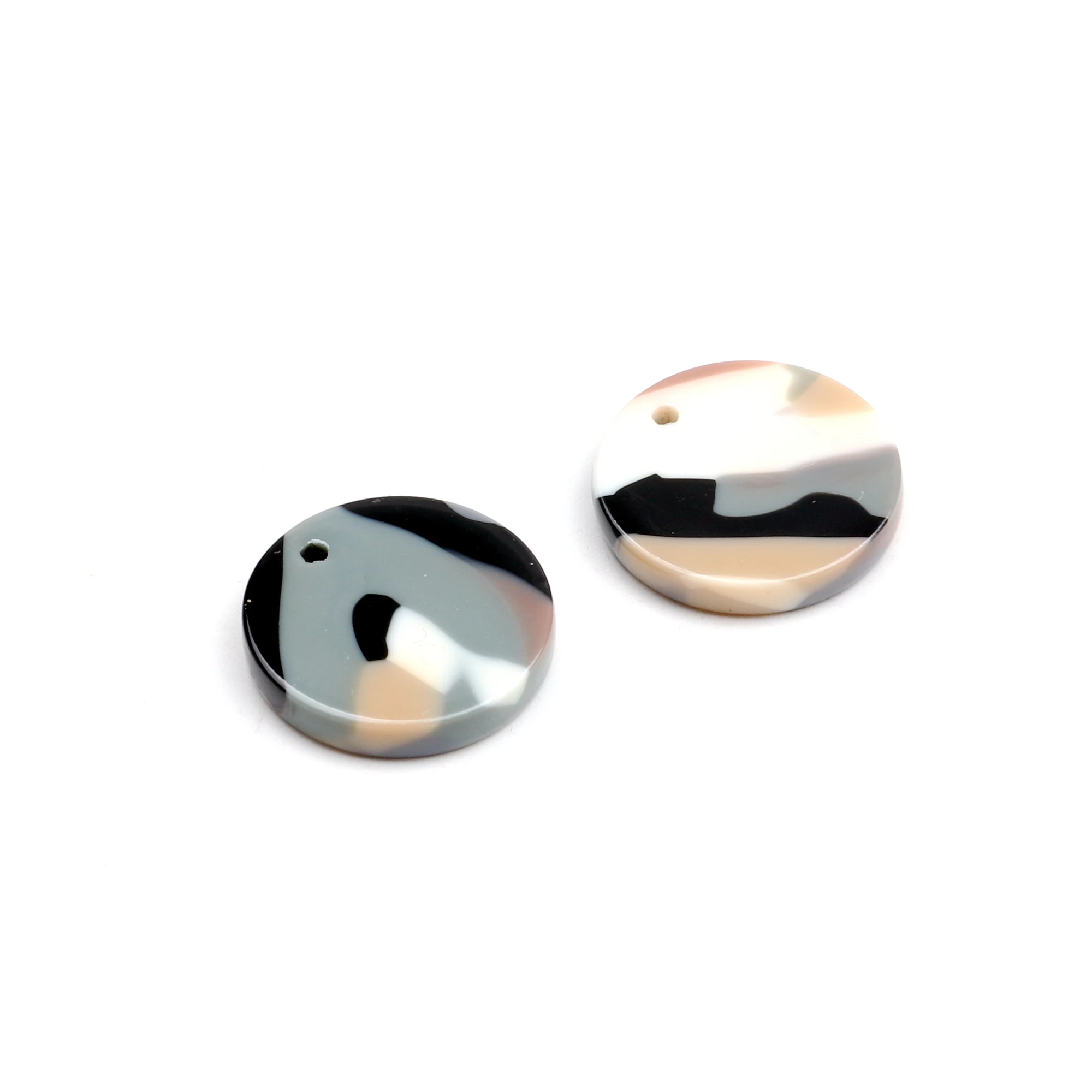 Leopard Print Tortoise Shell Earring Charm for Jewelry Making