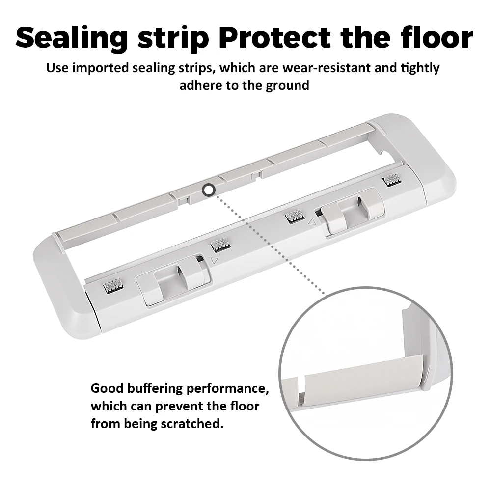Main Rolling Brush Cover For Dreame X40 X40 Pro X40Ultra D20 Ultra S30 X30 X30 Ultra X30Pro Robot Vacuum Rubber Brush Cover Part image 4