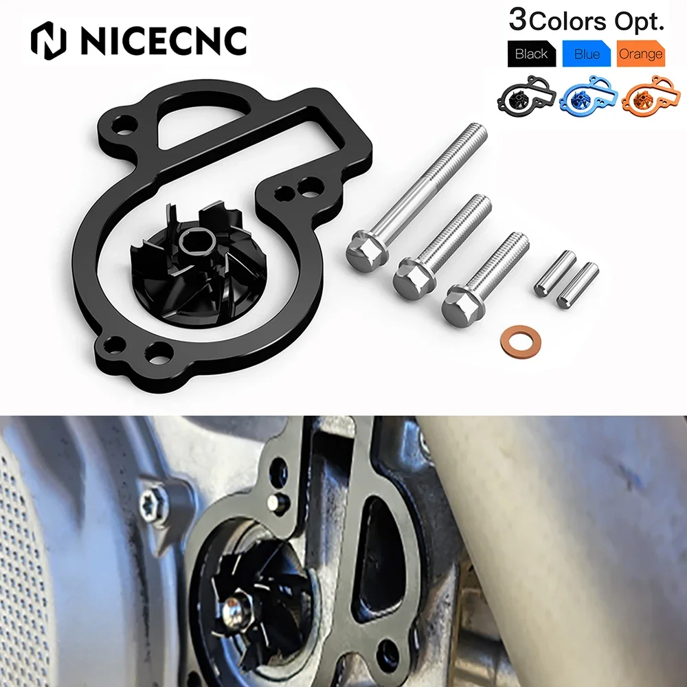 

NICECNC 2024 For KTM EXC-F XCF-W 450 500 SX-F XC-F SMR 450 For Husqvarna FE 501 GasGas Oversized Water Pump Impeller Cooler Kit