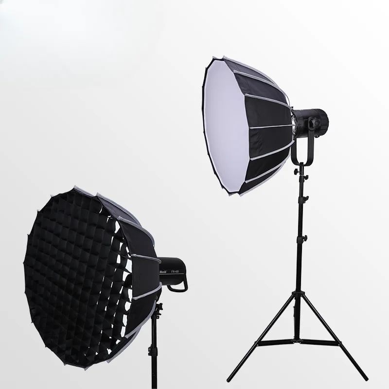 Photo studio Quick Set up Parabolic speedlight Photography light Softbox with Bowen Mount and Carry Bag