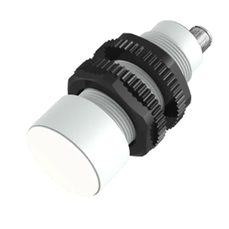 

AKUSENSE Long Distance M12/4 Pin Connector PBT Material IP67 Diffuse Reflection Cylindrical Ultrasonic Detection Sensor