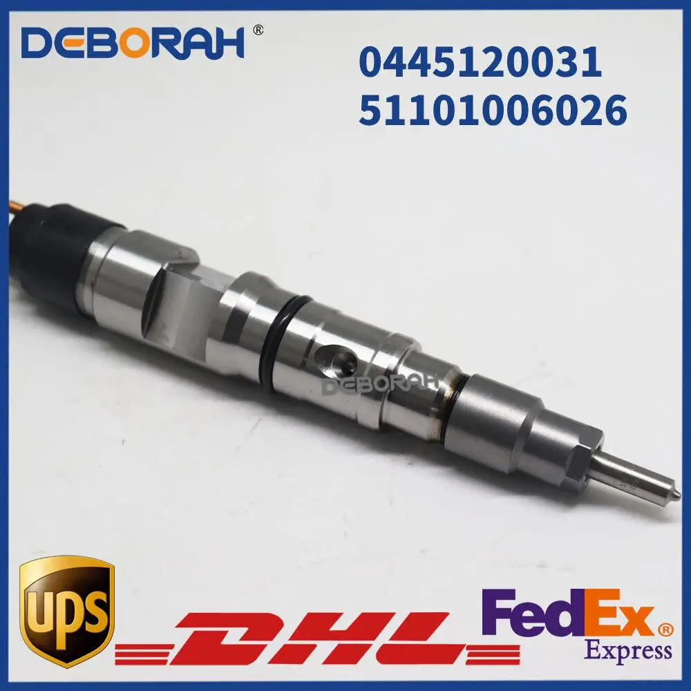 

Truck Fuel Injector Common Rail Diesel Injector Nozzle 0445120031 51101006026 for Bosch MAN TGA