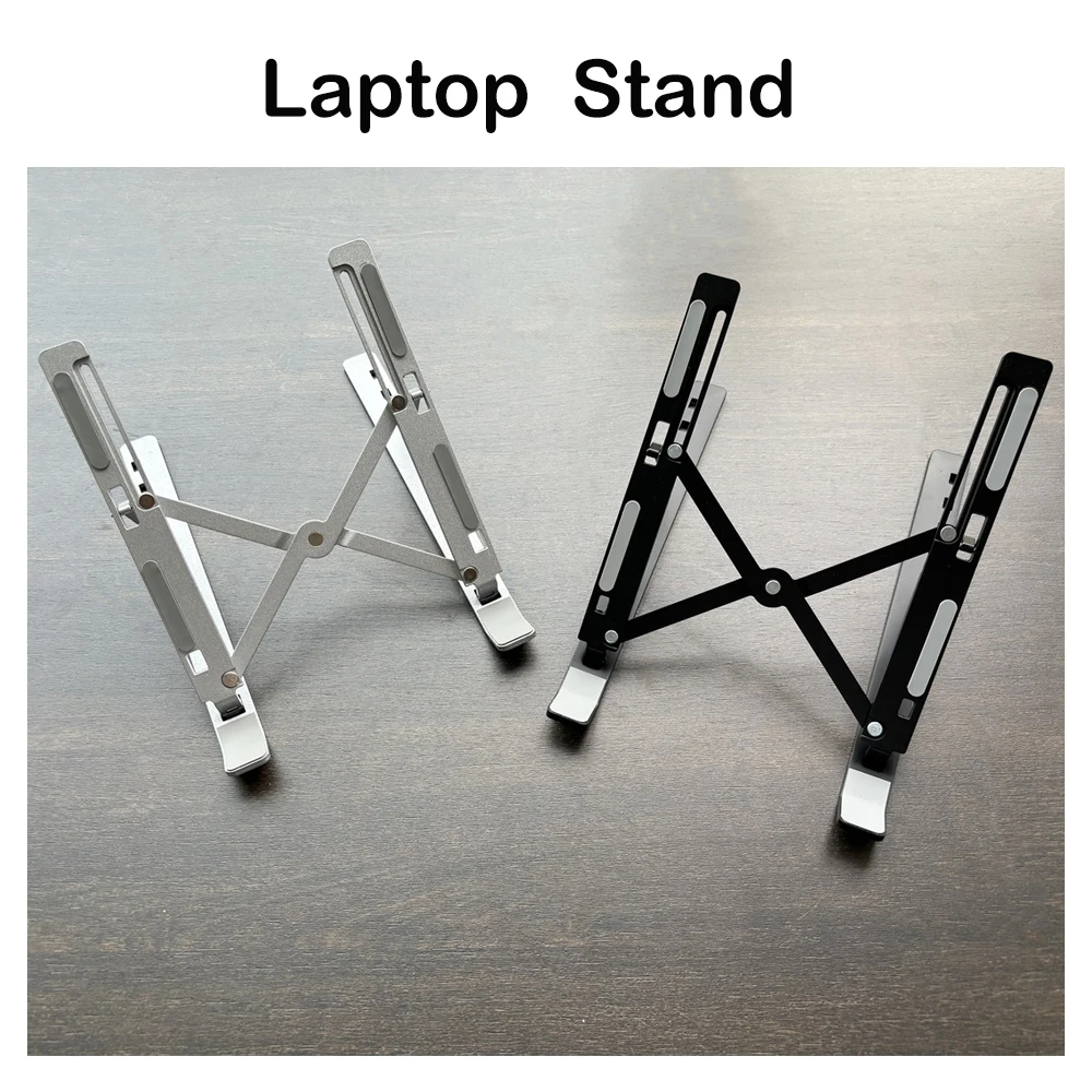 Regulowana składana podstawka pod laptopa ze stopu aluminium Przenośny uchwyt na notebooka do laptopa Macbook