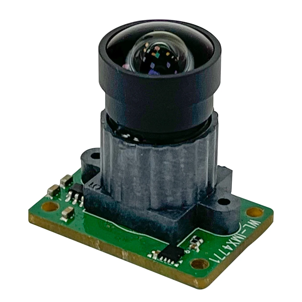 Wanling 12.3MP MIPI Camera Module M12 Fisheye Lens IMX377 IMX477 IMX577 Sensor 1/2.3 Inch Manual Focus for Machine Vision Jetson
